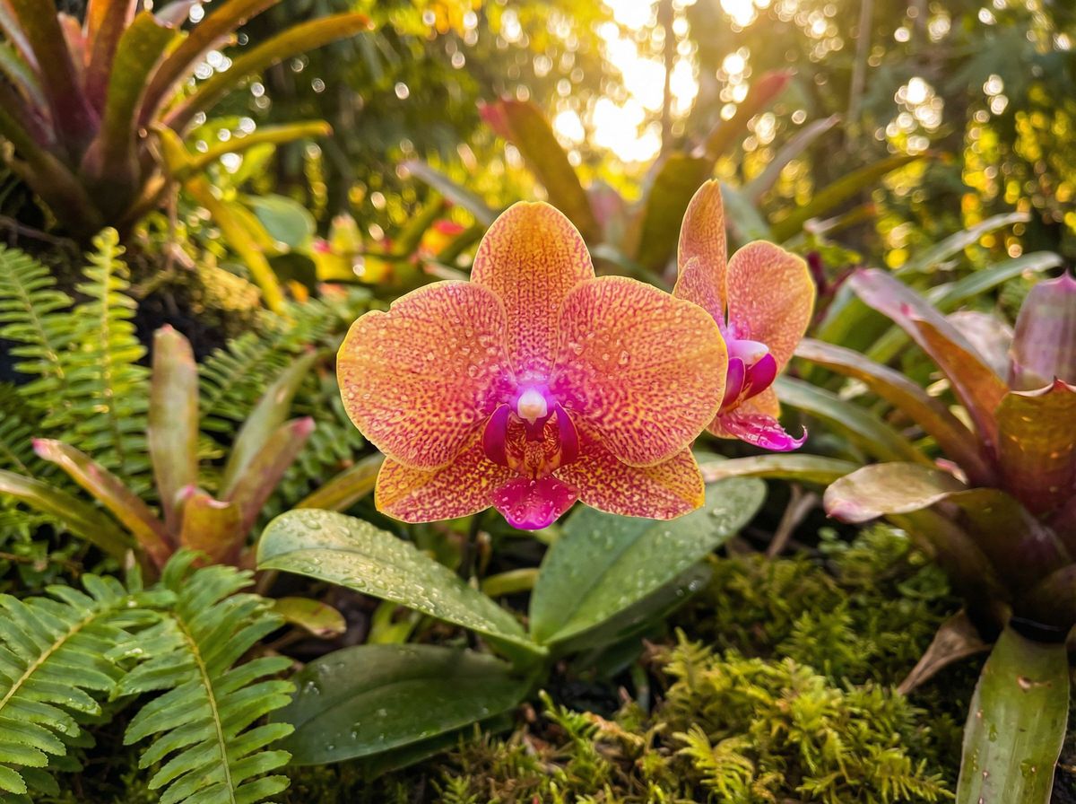 98堂热带兰花植物视频
